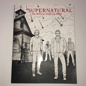Supernatural colouring book